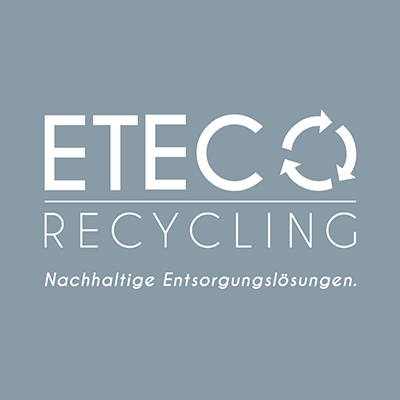 ETECO Recycling Logo mit Recycling-Symbol