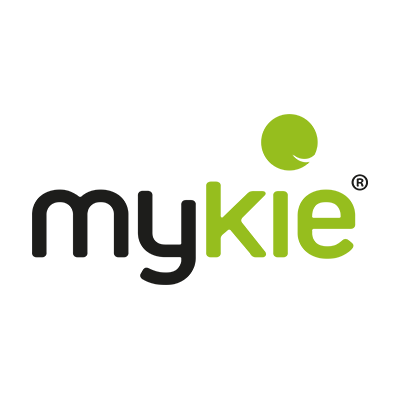 MyKie Logo in Schwarz und Grün